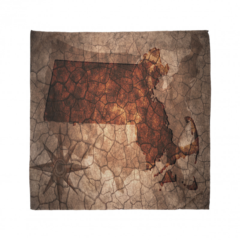 State Map USA Theme Bandana