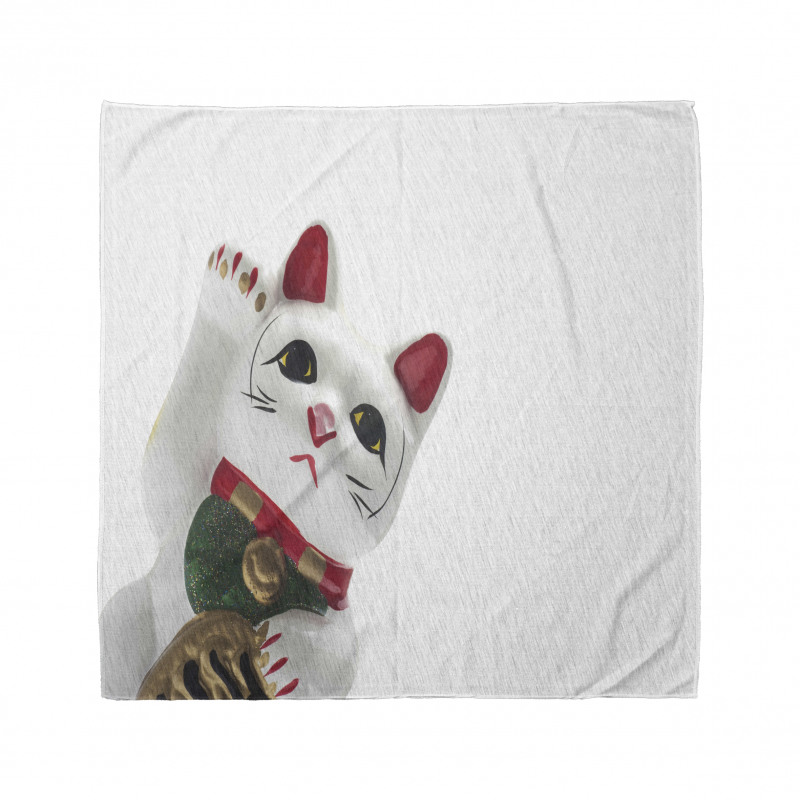 Lucky Cat Neko Waveing Bandana