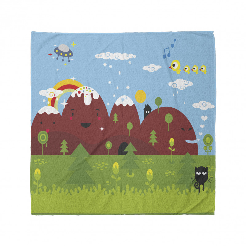 Doodle Land Countryside Bandana