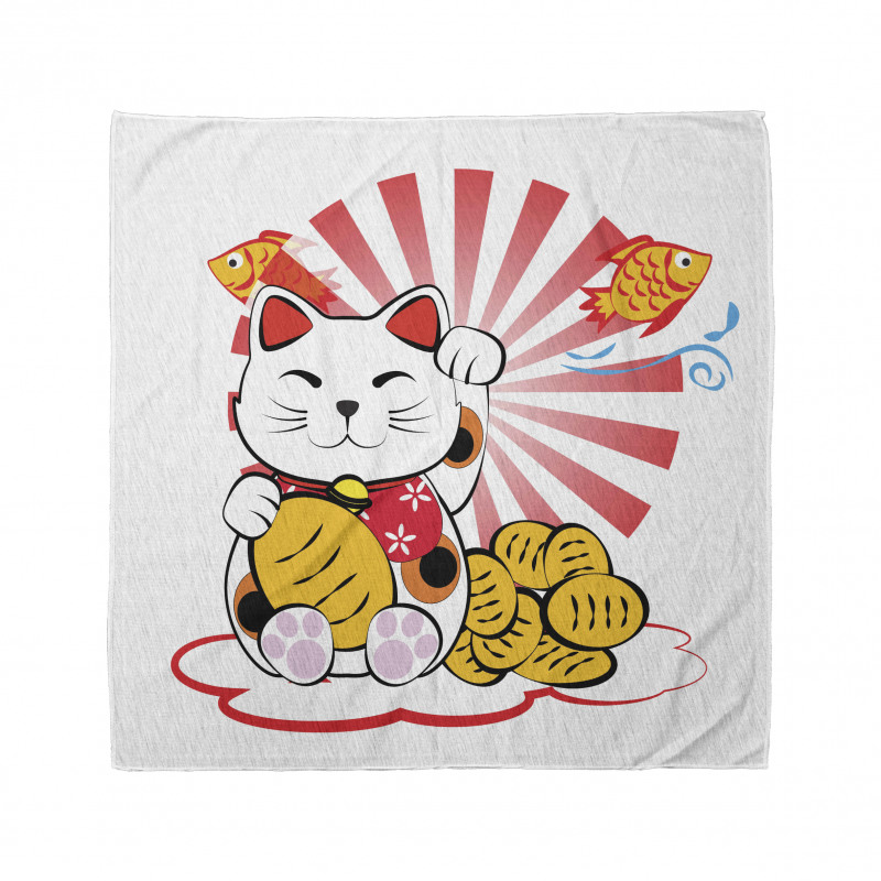 Fishbones Lucky Cat Bandana