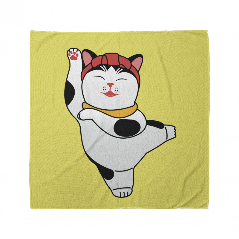 Sporty Maneki Neko Bandana