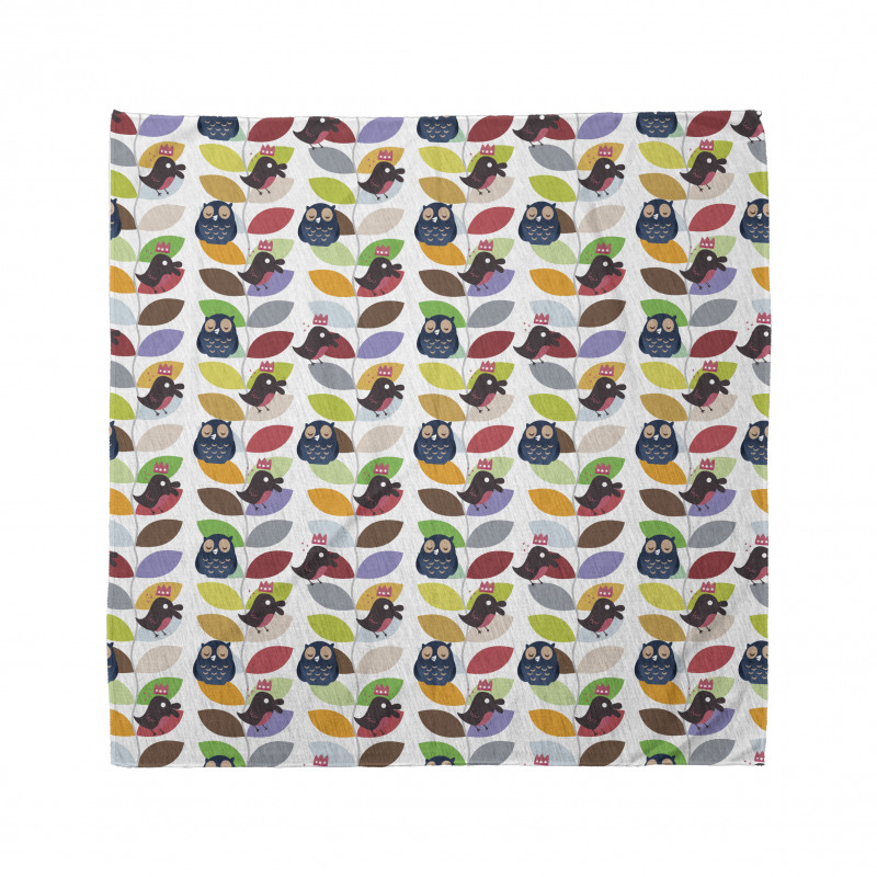 Abstract Vivid Birds Bandana