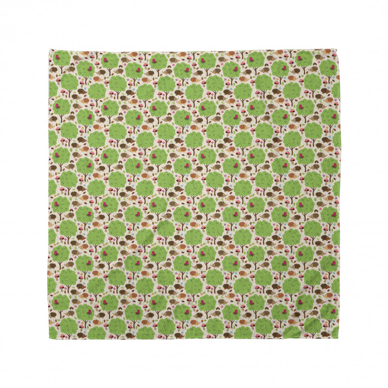 Hedgehogs and Trees Bandana