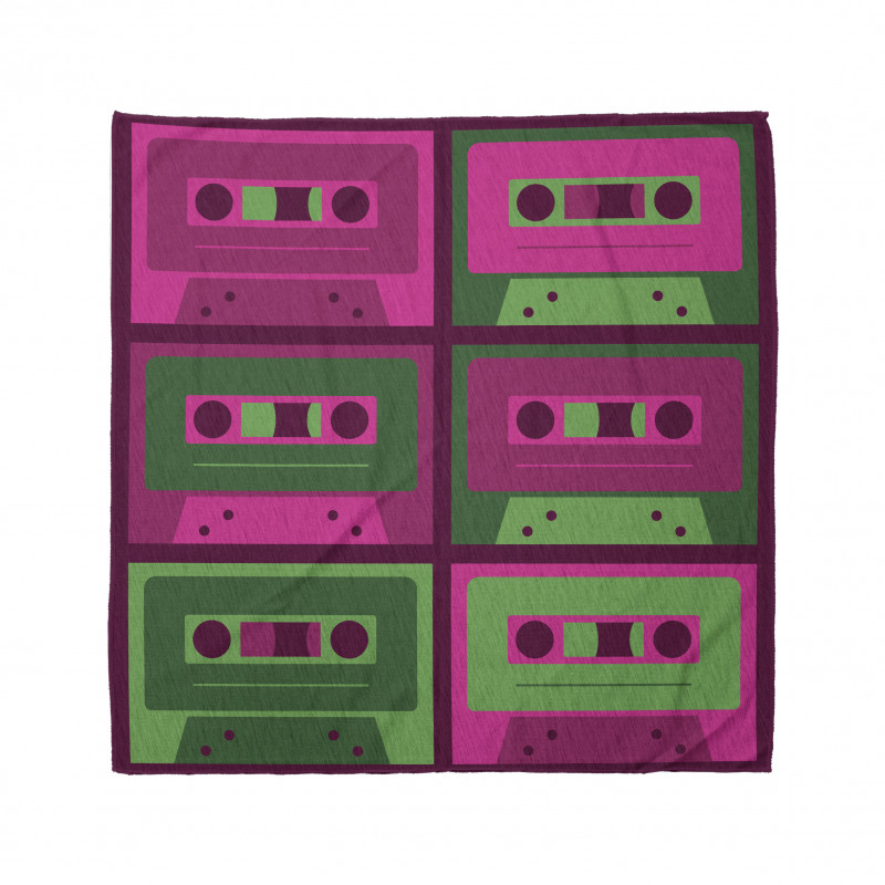 Cool Vintage Cassettes Bandana