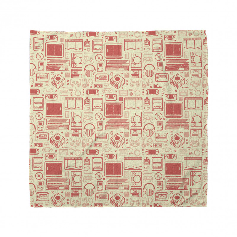 Retro Gaming Objects Bandana