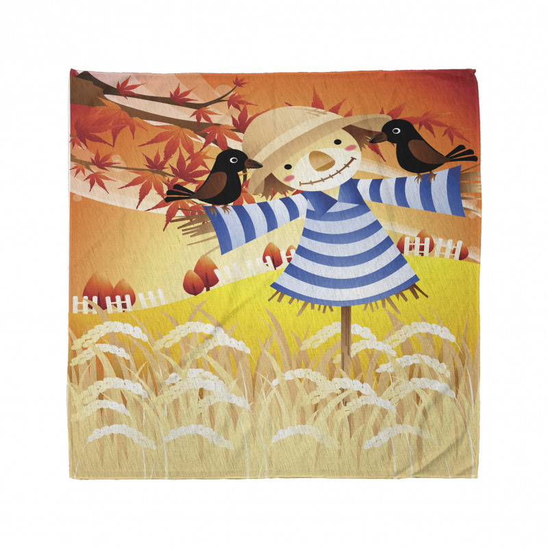 Autumn Field Birds Bandana