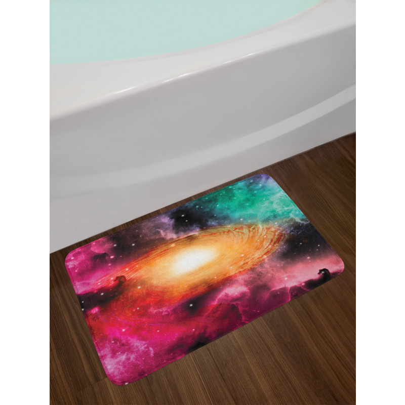 Galaxy Stardust Cosmos Bath Mat