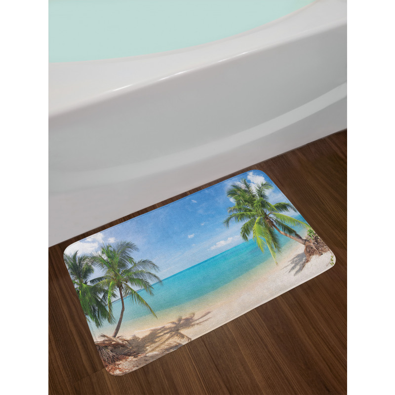 Panoramic View Beach Bath Mat