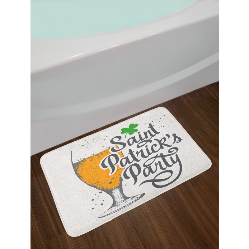 Saint Patrick's Party Bath Mat