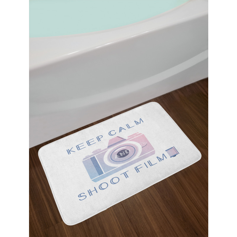 Shoot Film Camera Bath Mat