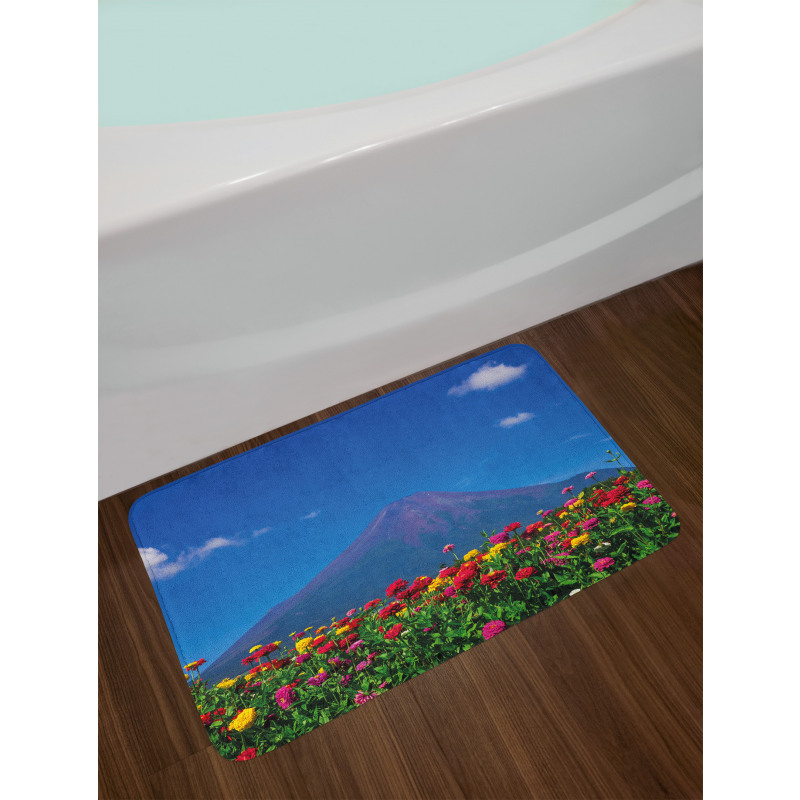 Midsummer Blue Skies Highland Bath Mat