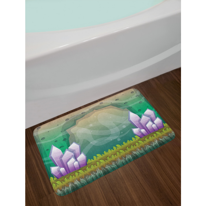 Underwater Game Platform Bath Mat