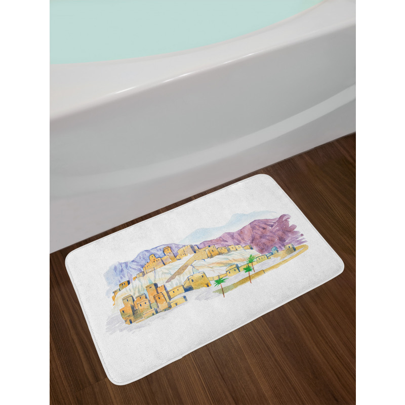 Desert City Art Bath Mat