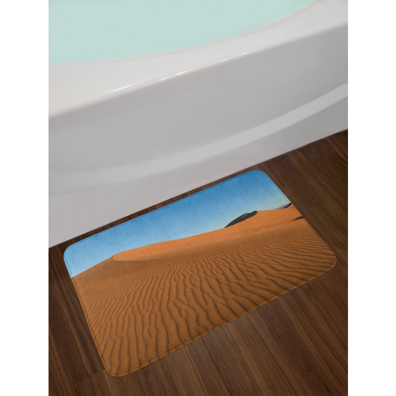 Wind Stains on Sands and Sky Bath Mat