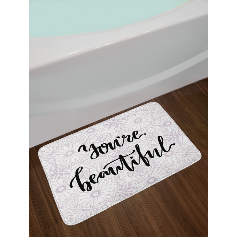 You are on Flowers Bath Mat