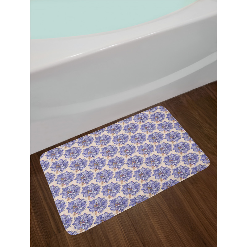 Spring Flower Bunch Bath Mat