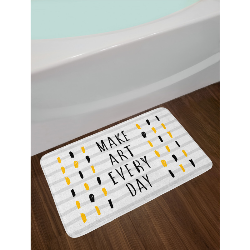 Strokes Bath Mat