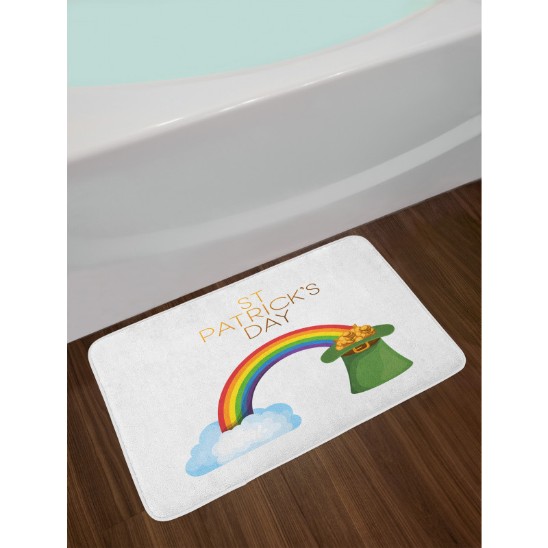 Leprechaun Hat Bath Mat