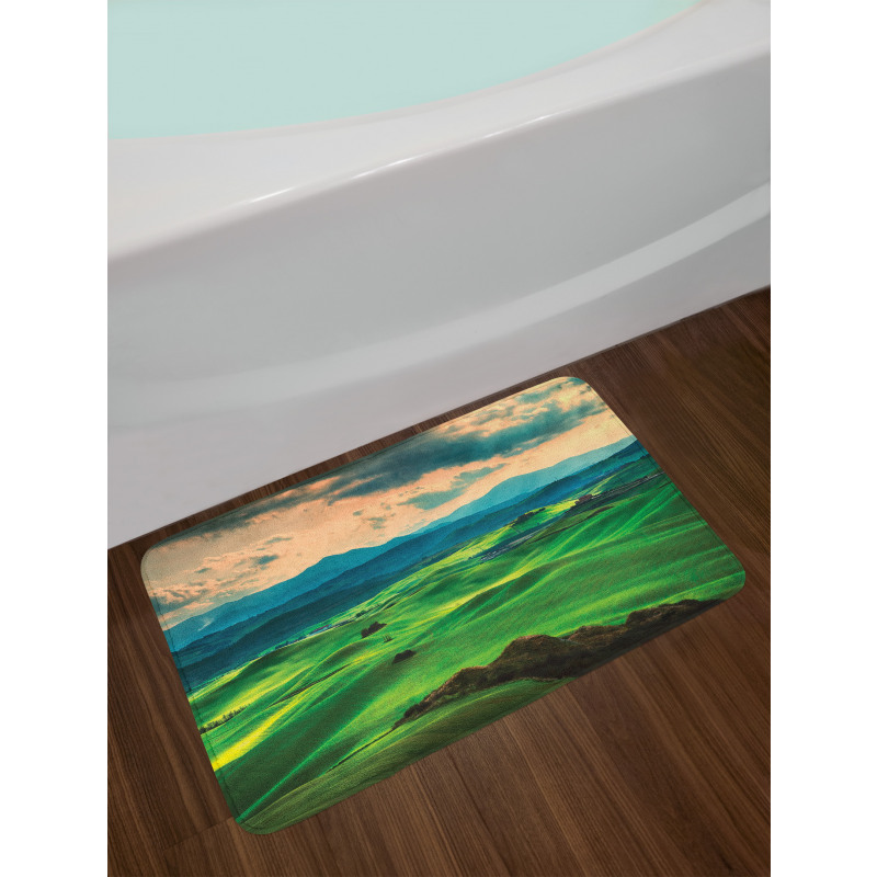 Tuscany Rolling Hills Bath Mat