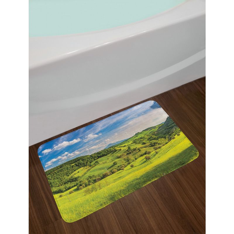 Tuscany Italy Farms Bath Mat