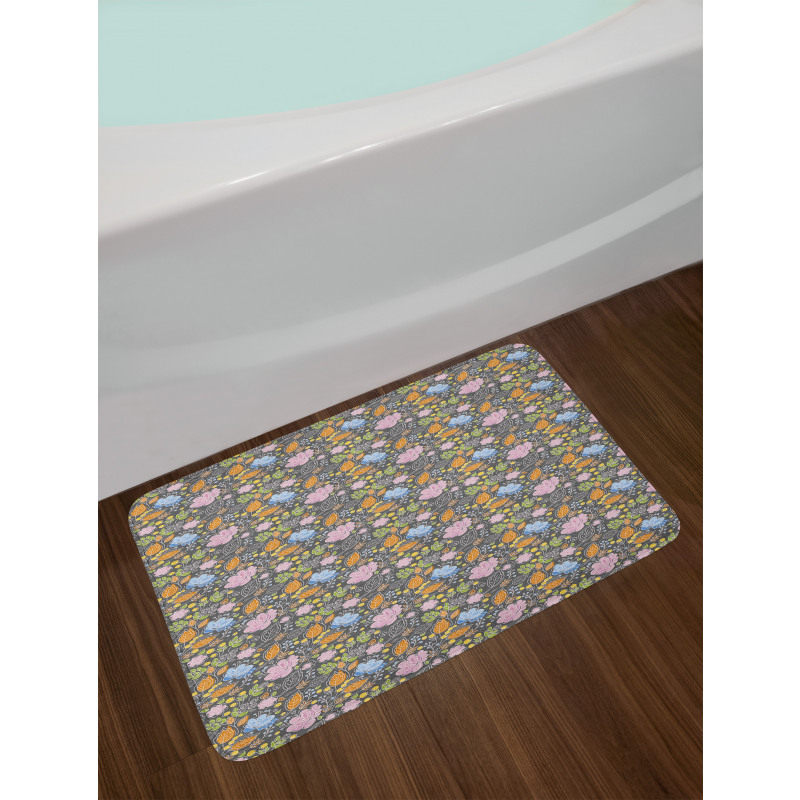 Creative Nature Blooming Bath Mat