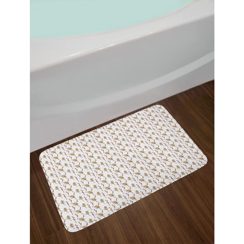 Spring Pussy-willow Bath Mat