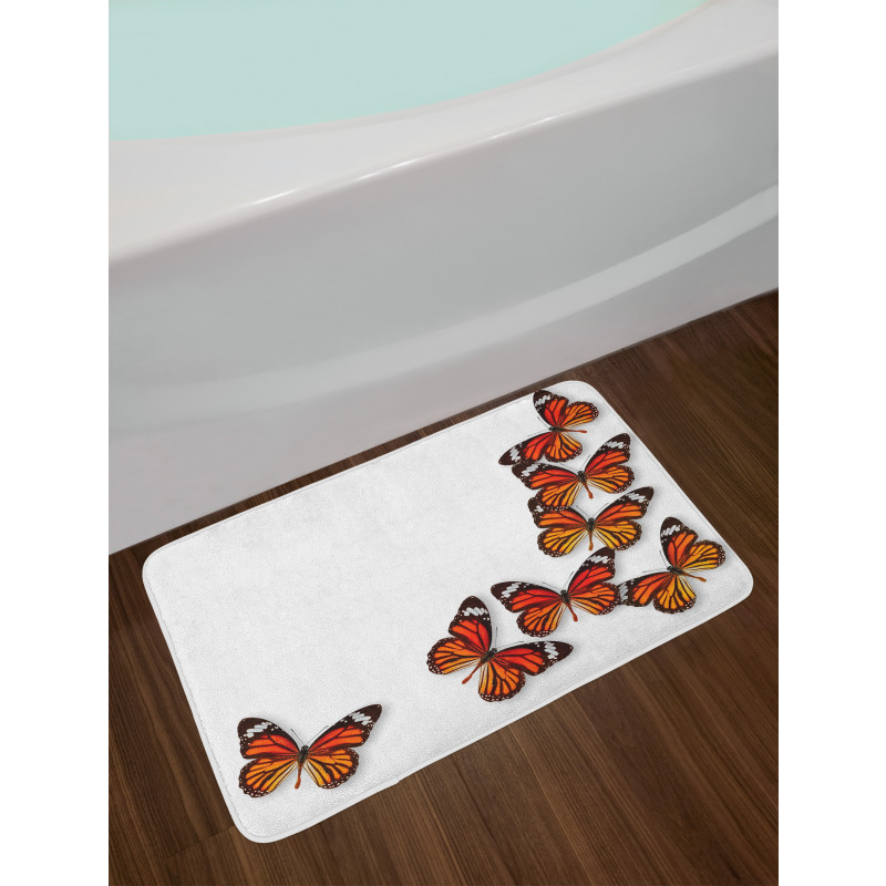 Spring Monarch Bug Bath Mat