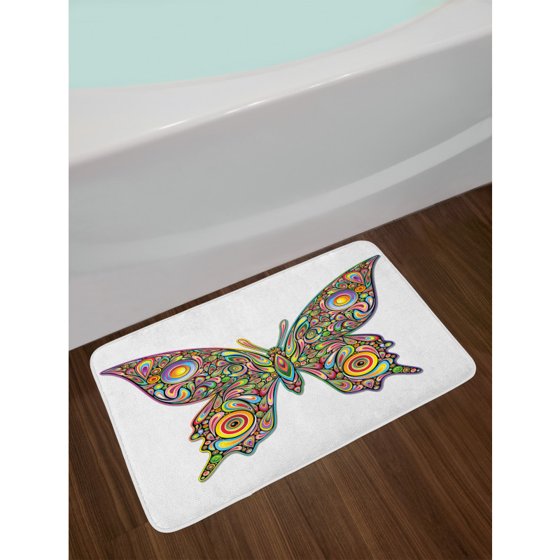 Butterfly Bath Mat