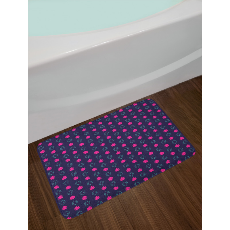 Jungle Leaves Bath Mat