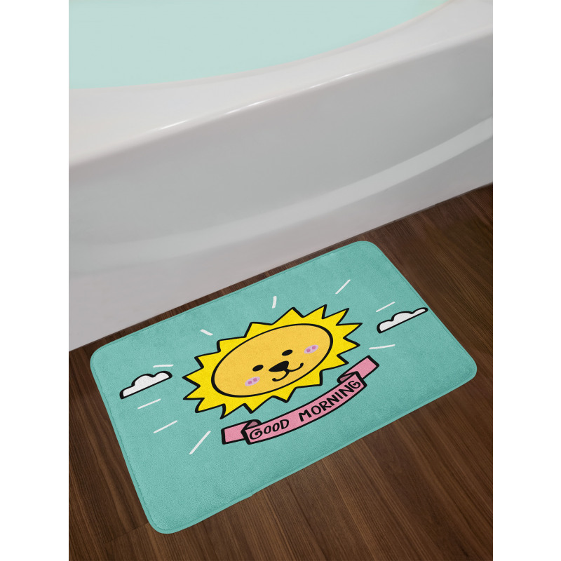 Morning Sun Bath Mat