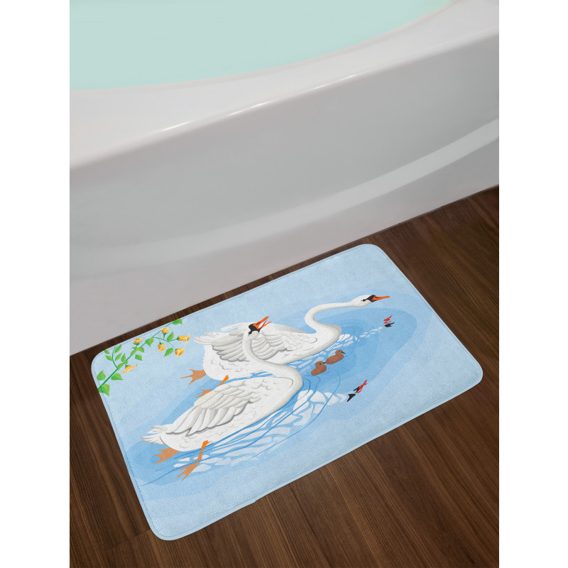 Gracious River Nature Scenery Bath Mat