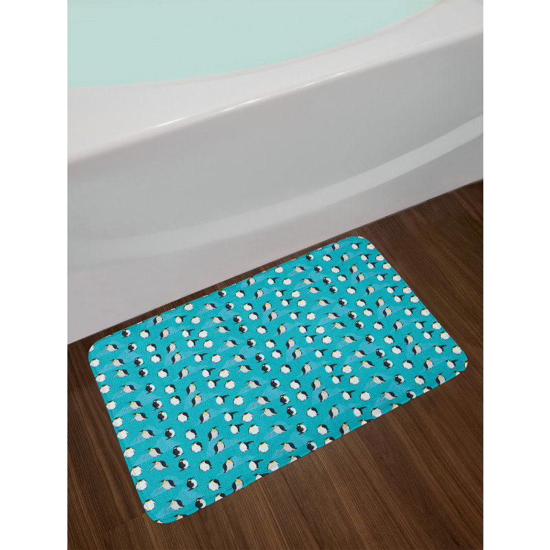 Penguins Bath Mat