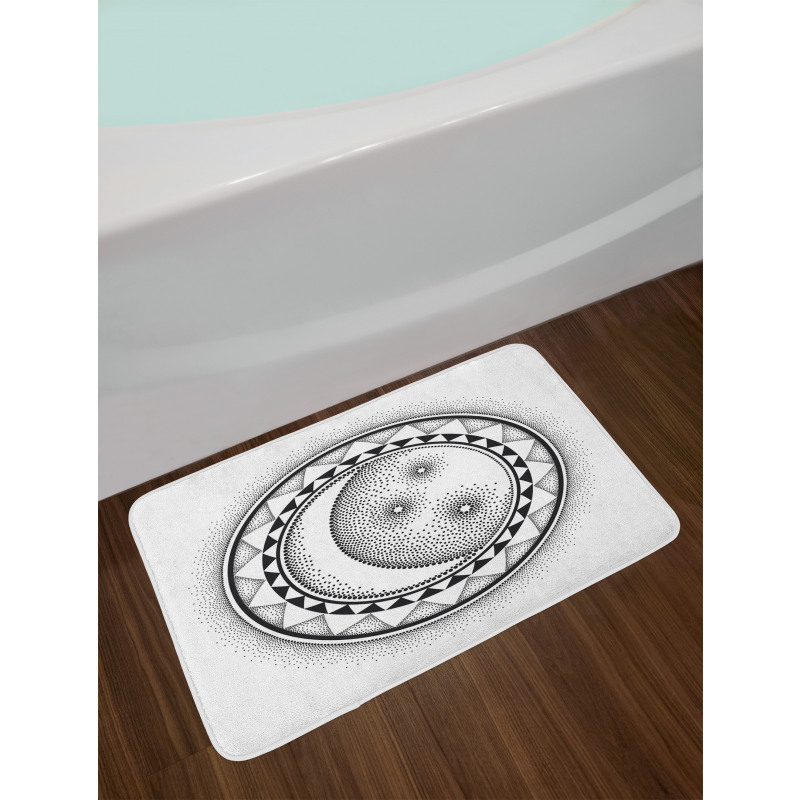 Magic Sun Stars Night Bath Mat