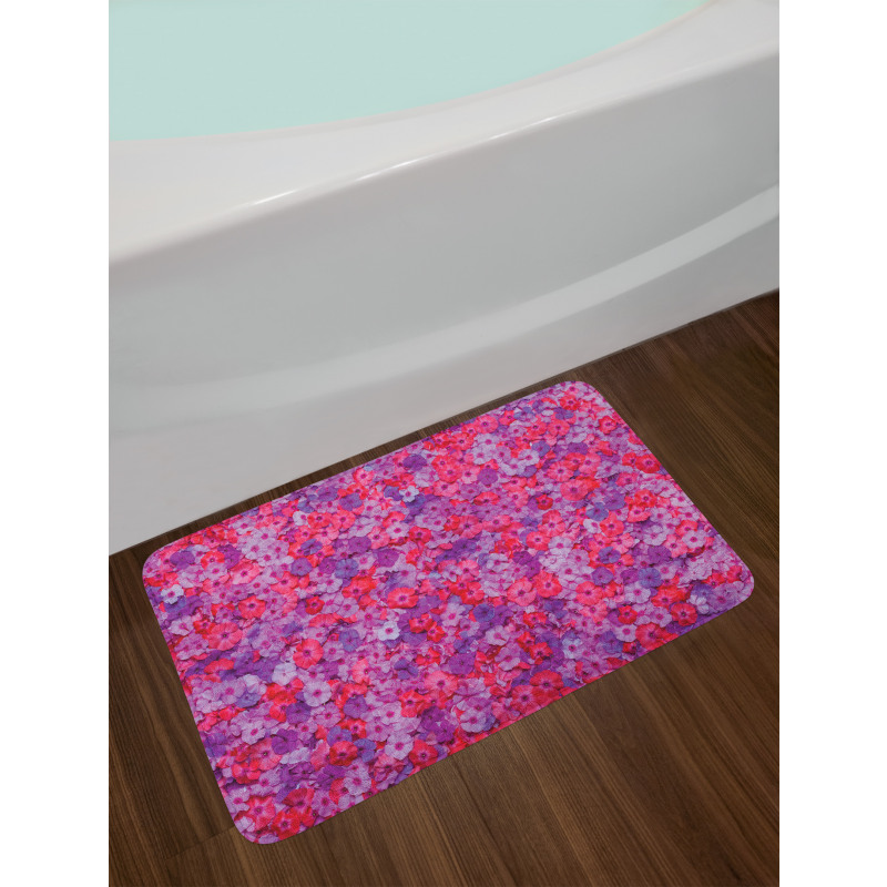 Spring Florets Flowers Bath Mat