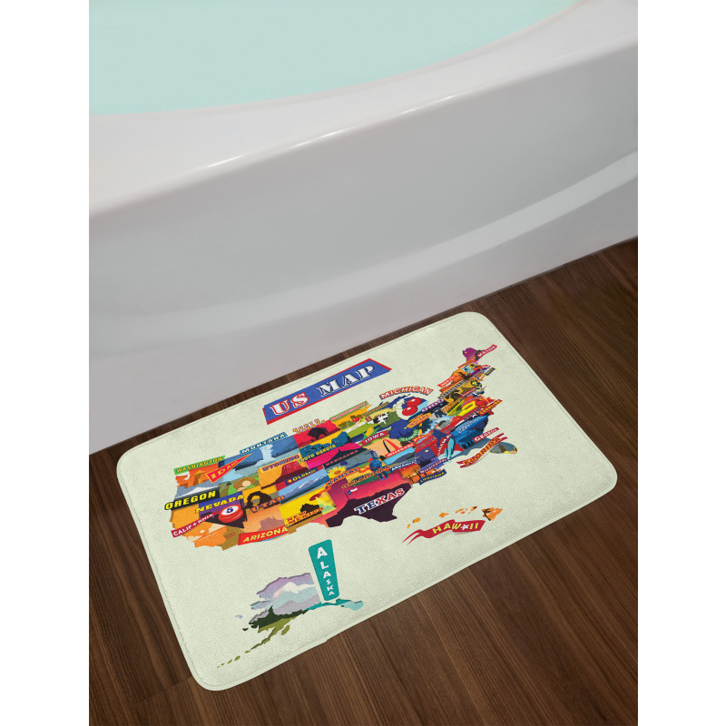 Seashore Sunflowers Bath Mat