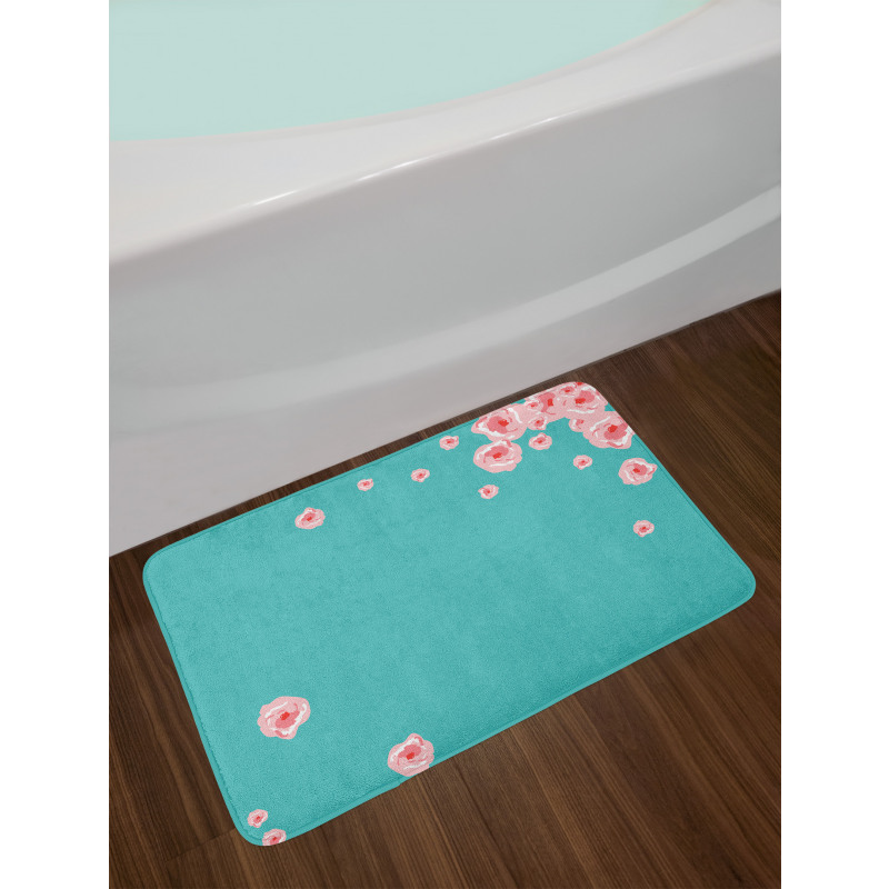 Romantic Petals Bath Mat