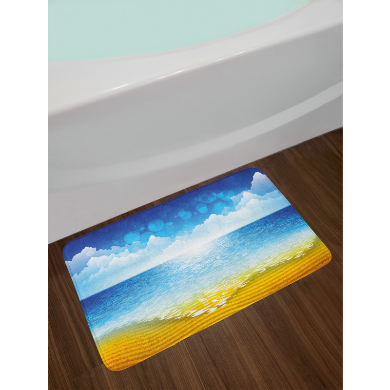 Sea Horizon Coast Bath Mat