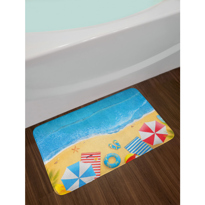 Summer Fun Bay Aerial Bath Mat