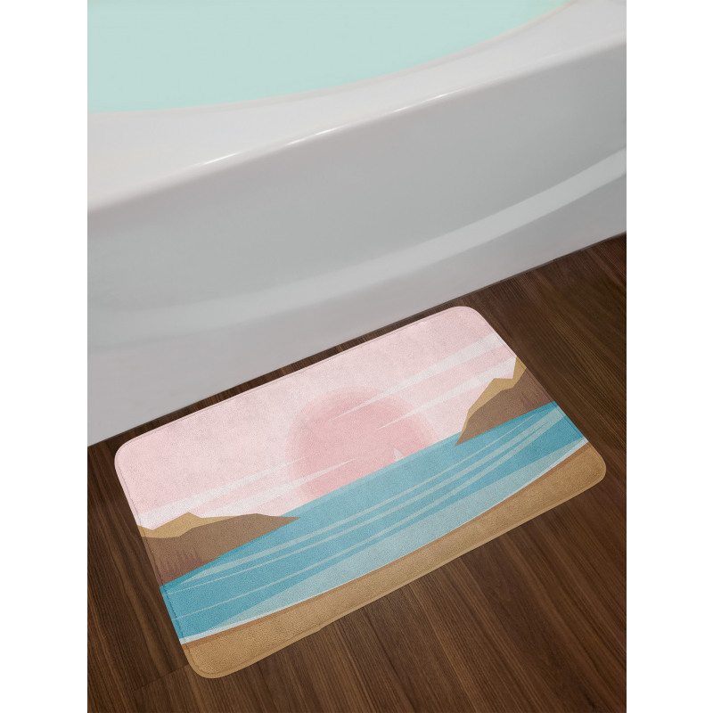 Bay and Pastel Sky Bath Mat