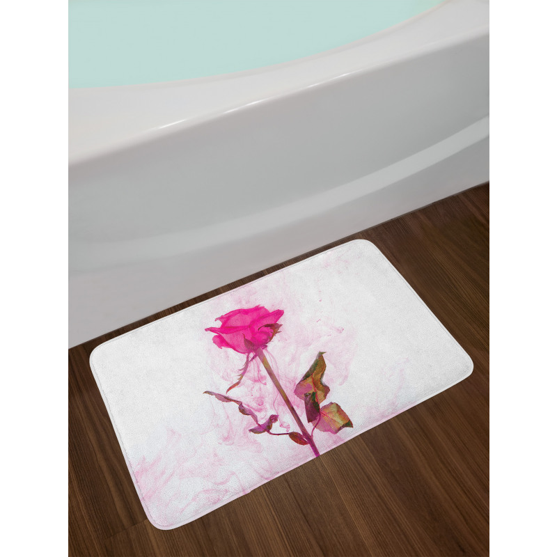 Romantic Abstract View Bath Mat