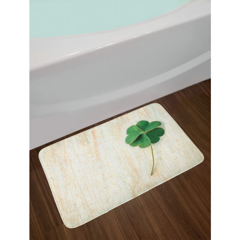 Close up Photo of Shamrock Bath Mat