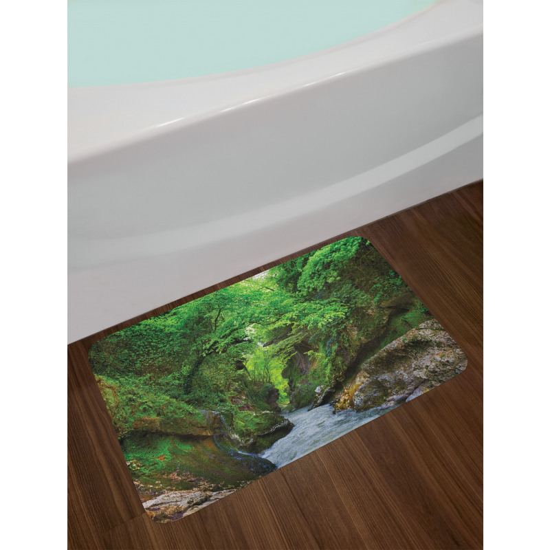 Gachedili Canyon Landscape Bath Mat