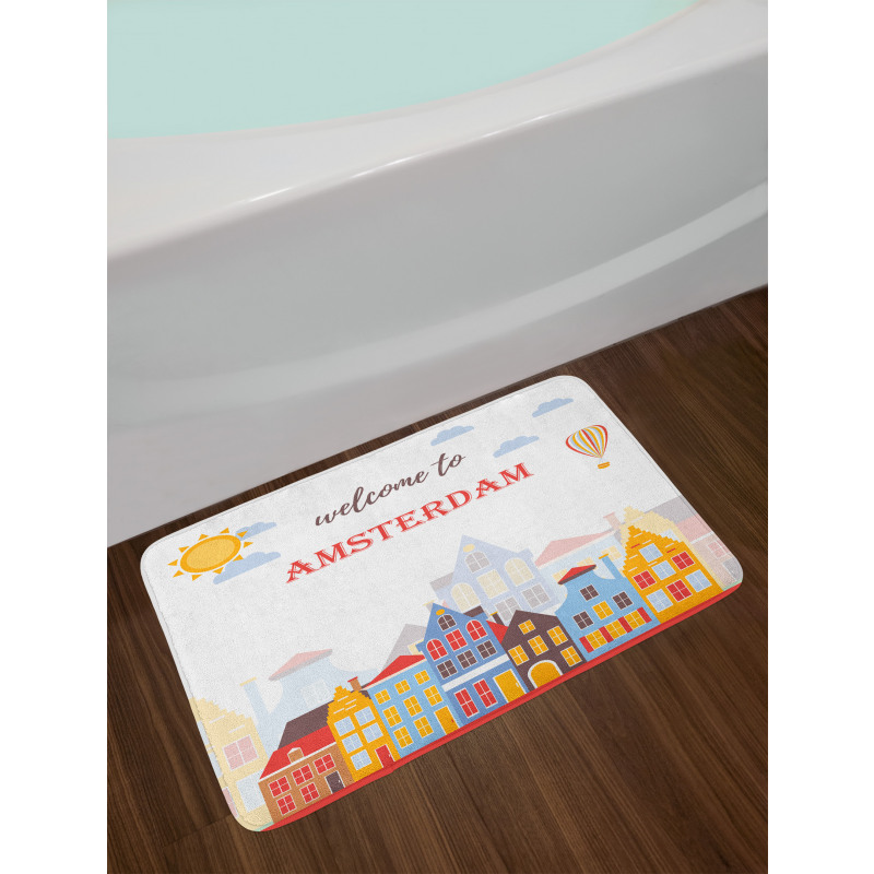 Welcoming Sunny Urban Bath Mat