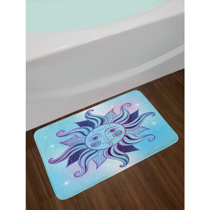 Flourish Sun Face Bath Mat