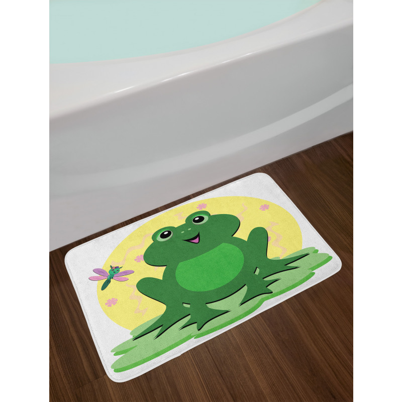 Childish Concept Pond Animal Bath Mat