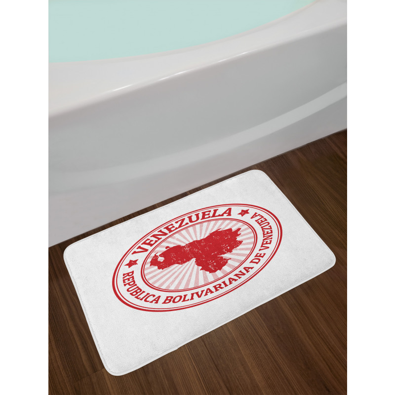 Republica Bolivariana Bath Mat