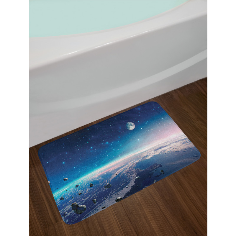 Image of Nebula Asteroids Bath Mat