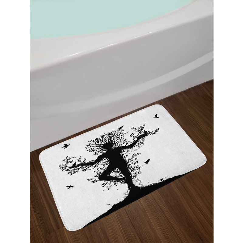 Forest Spirit Art Bath Mat