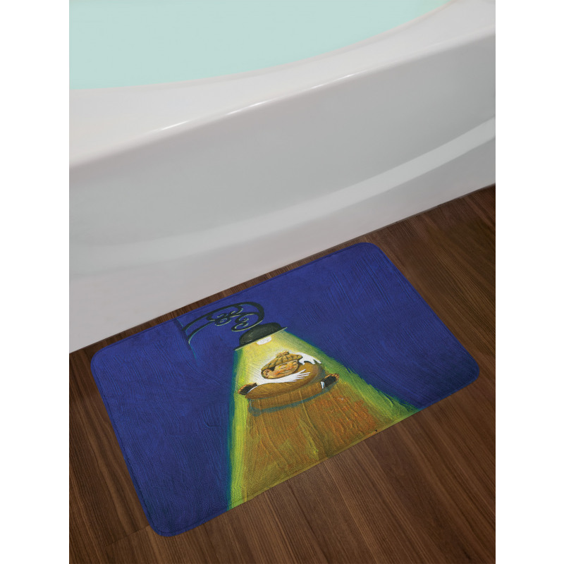 Embracing Oneself Bath Mat