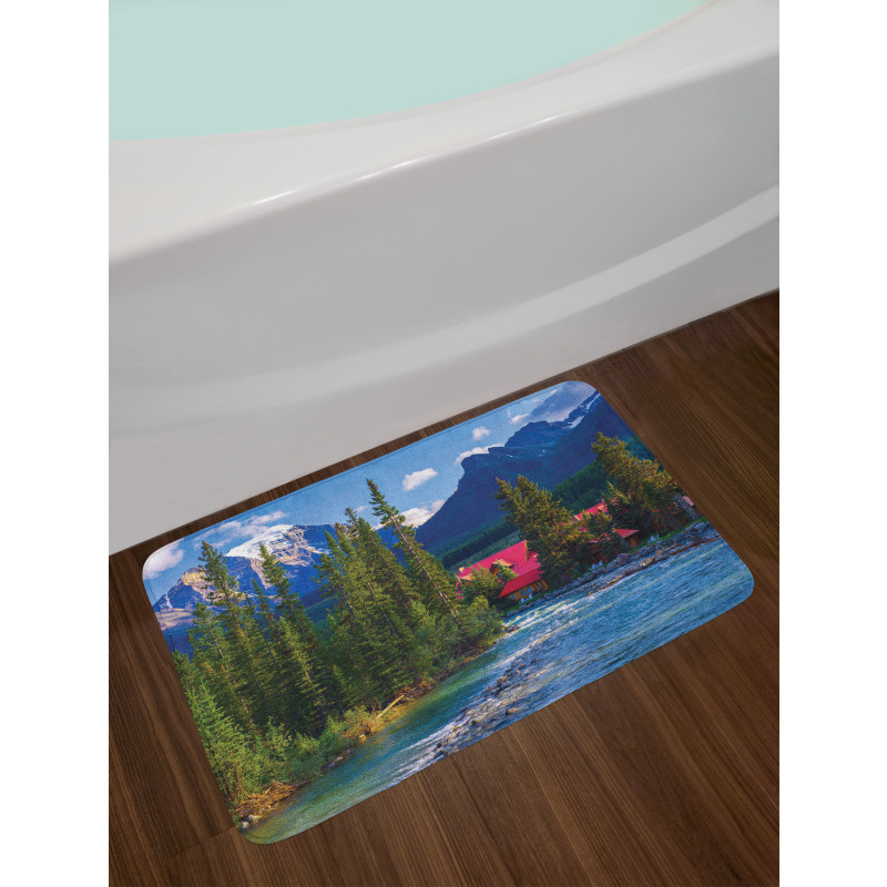 Lake Louise Banff Village Bath Mat